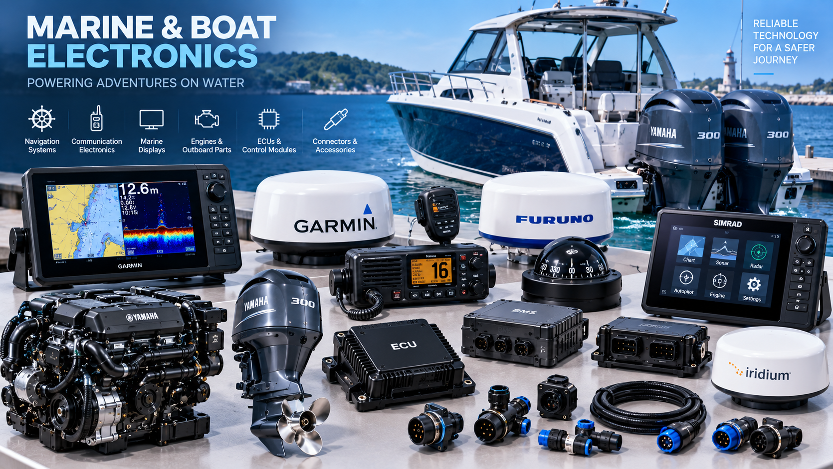 Marine and boat electronics
