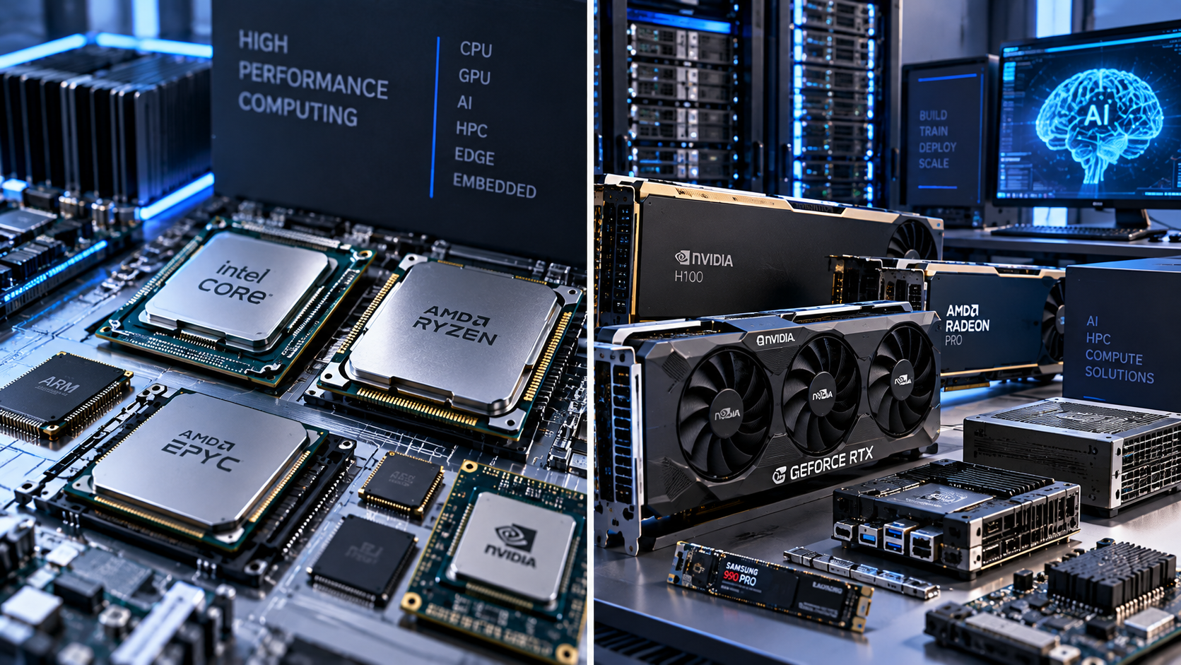Processors GPUs and AI accelerators