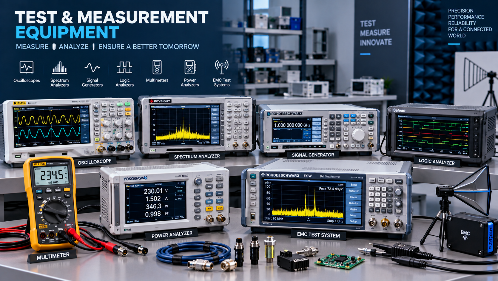 Test and measurement equipment