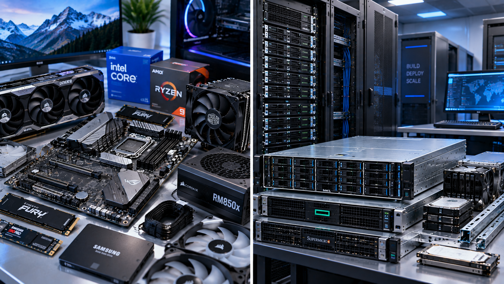 Computer and server hardware